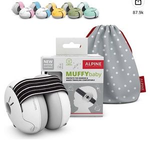 NWOT Alpine Muffy Baby hearing protection headphones/earmuffs